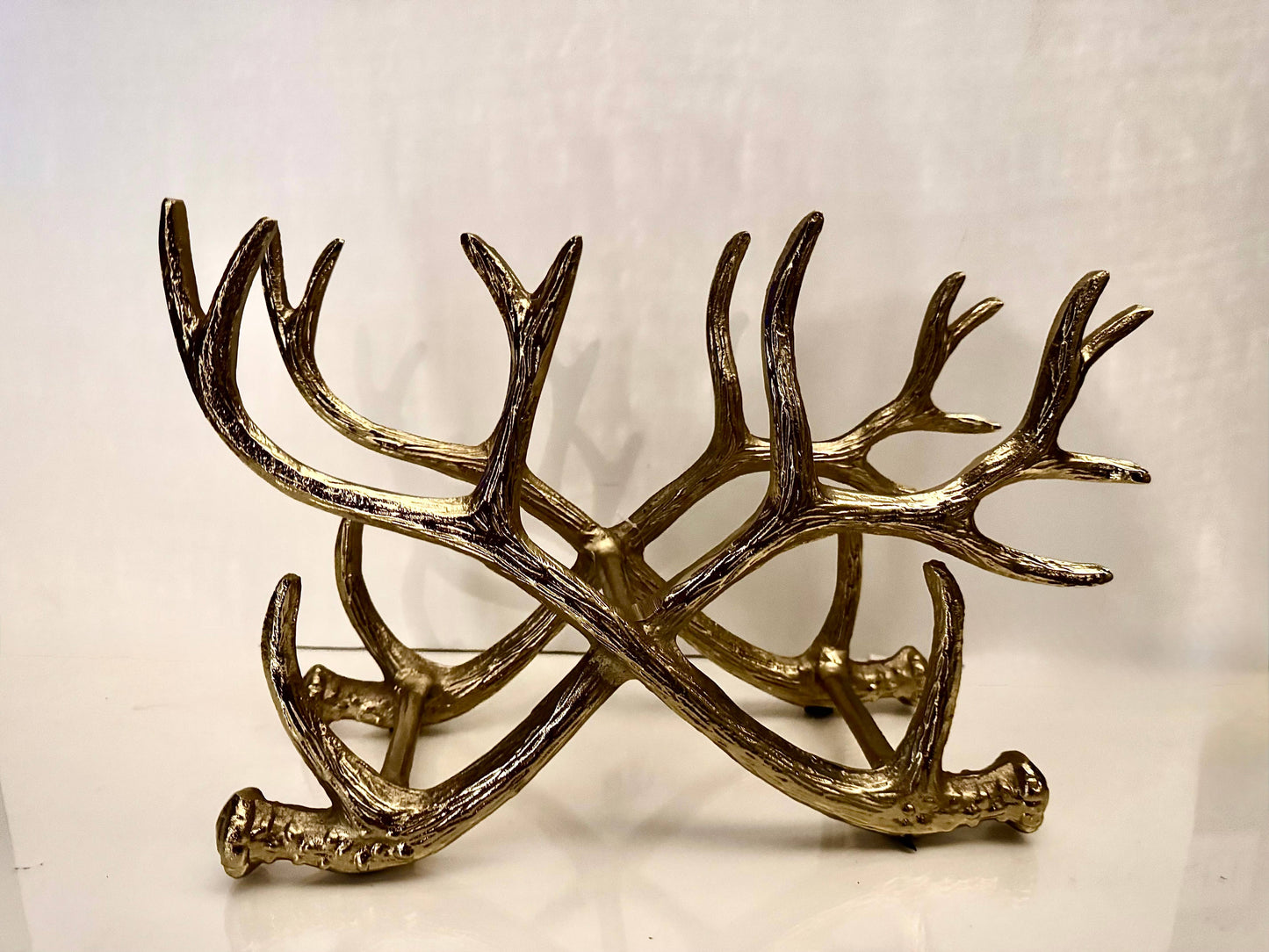 Gold Antler Wine Rack SKU - 71769